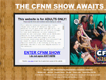 Tablet Screenshot of cfnmshow.com